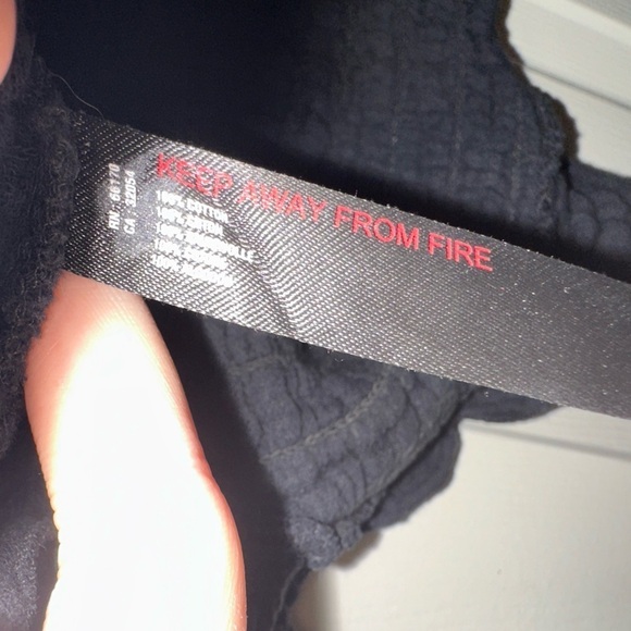 Free People women’s black boho smocked crop top XS bohemian summer spring cotton - Picture 6 of 10